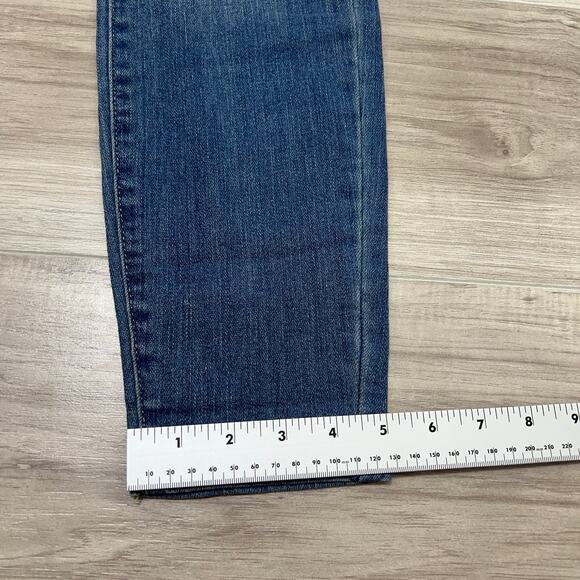 Levi Strauss Signature Women's Mid Rise Skinny Blue Jeans Size 14M - Picture 6 of 11